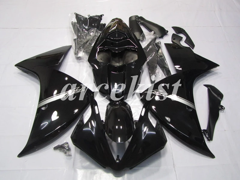 

Новый ABS мотоцикл Полный обтекатели комплект подходит для YAMAHA YZF-R1 2013 2014 13 14 R1 тела Набор Черная вспышка