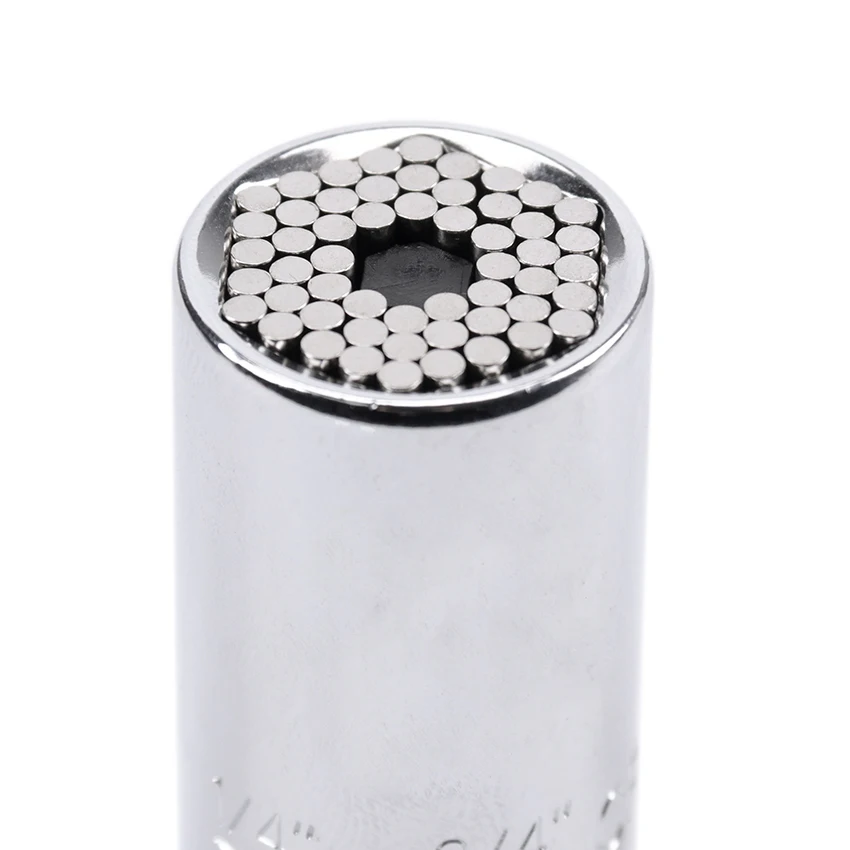 

7-19mm Multi Function Magic Spanner Hand Tools Power Drill Universal Wrench Sleeve Head Set Magic Socket Torque Sleeve