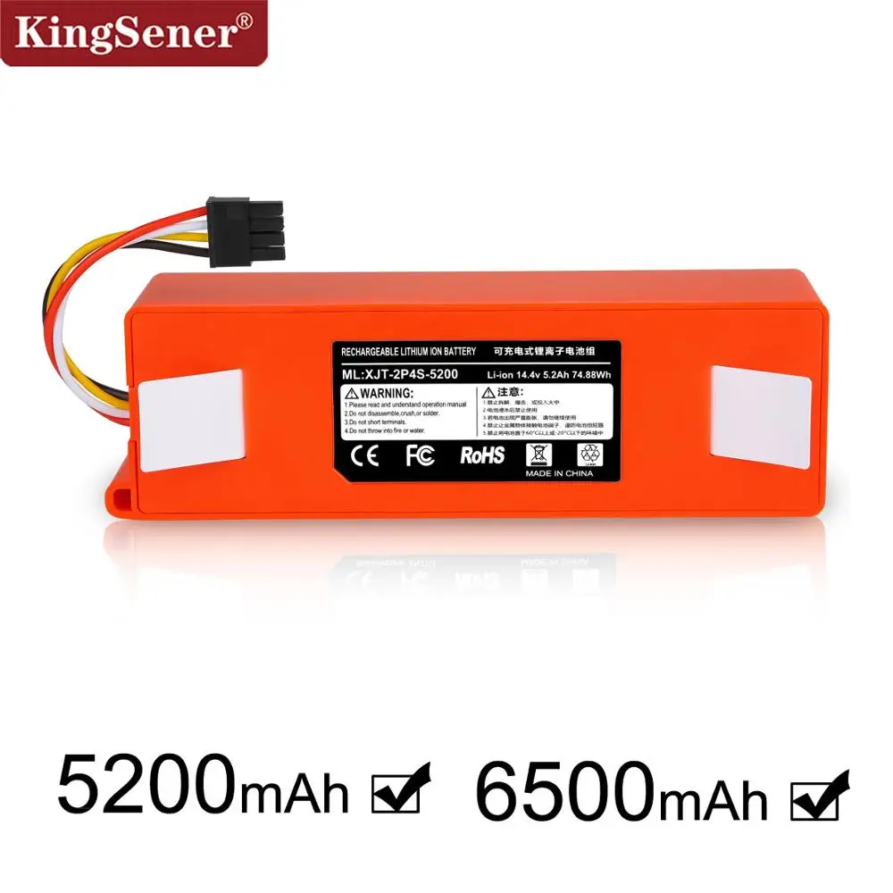 KingSener Новый Умный робот пылесос запасная батарея для Xiaomi Roborock S50 S51 S55 аксессуар