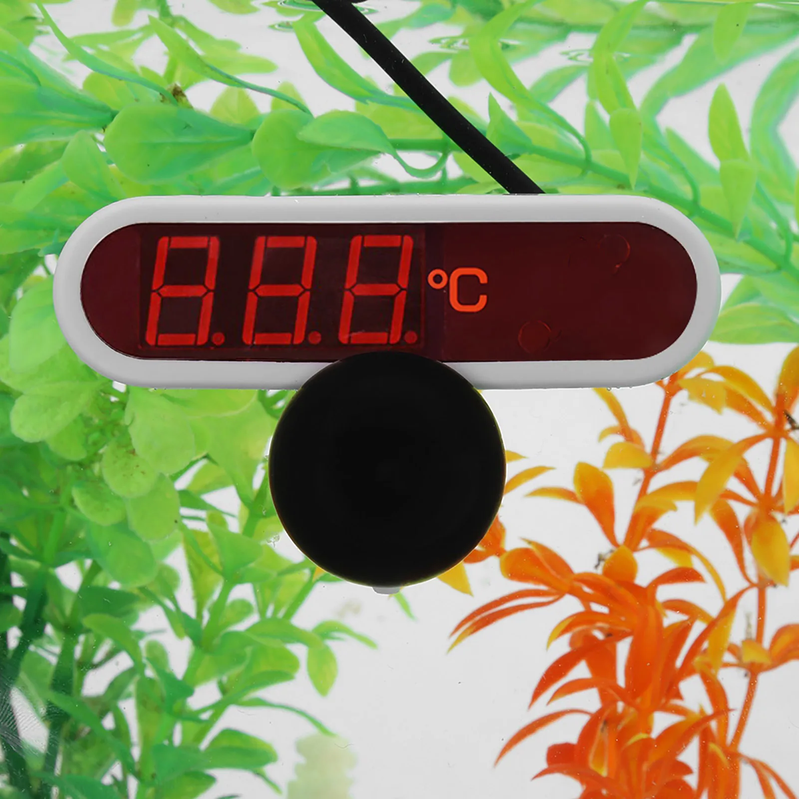 

LED Digital Aquarium Thermometer Submersible Water Temperature Meter Fish Tank Water Temperature Gauge With Suction Cup CN Plug
