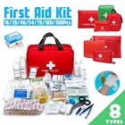 Аптечка портативная с несколькими отделениями, пустая сумка для оказания первой помощи, 1639465179121180300 шт.
