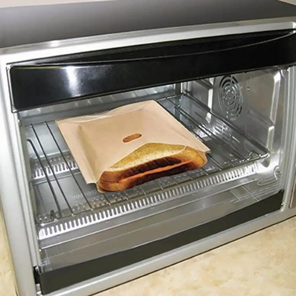 2 шт многоразовые антипригарные тостерные мешки сырный хлеб для сэндвичей тост с