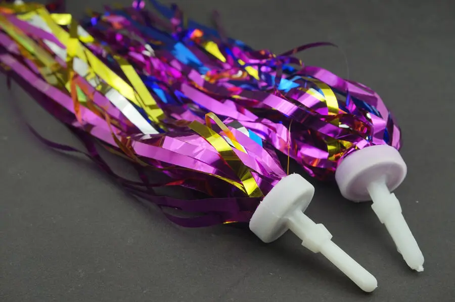 Детские рули для велосипеда разноцветные ленты с кисточками 2x | Инструменты