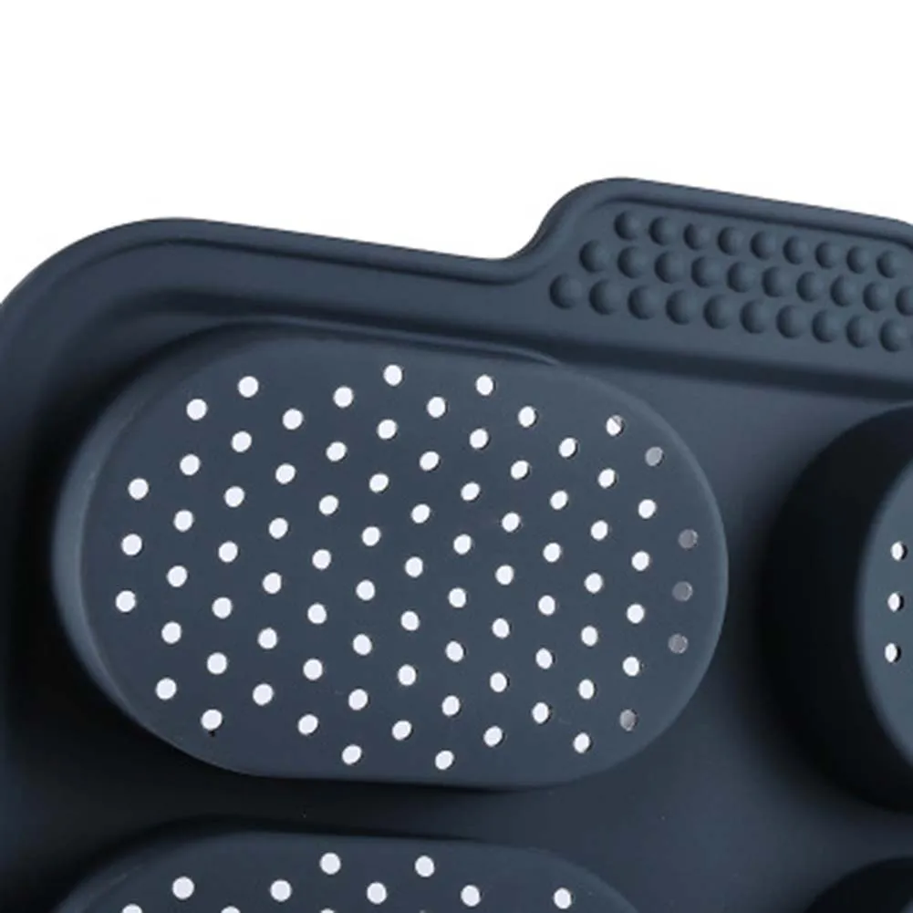 Перфорированная силиконовая форма для хлеба антипригарная поддон багетов Pan