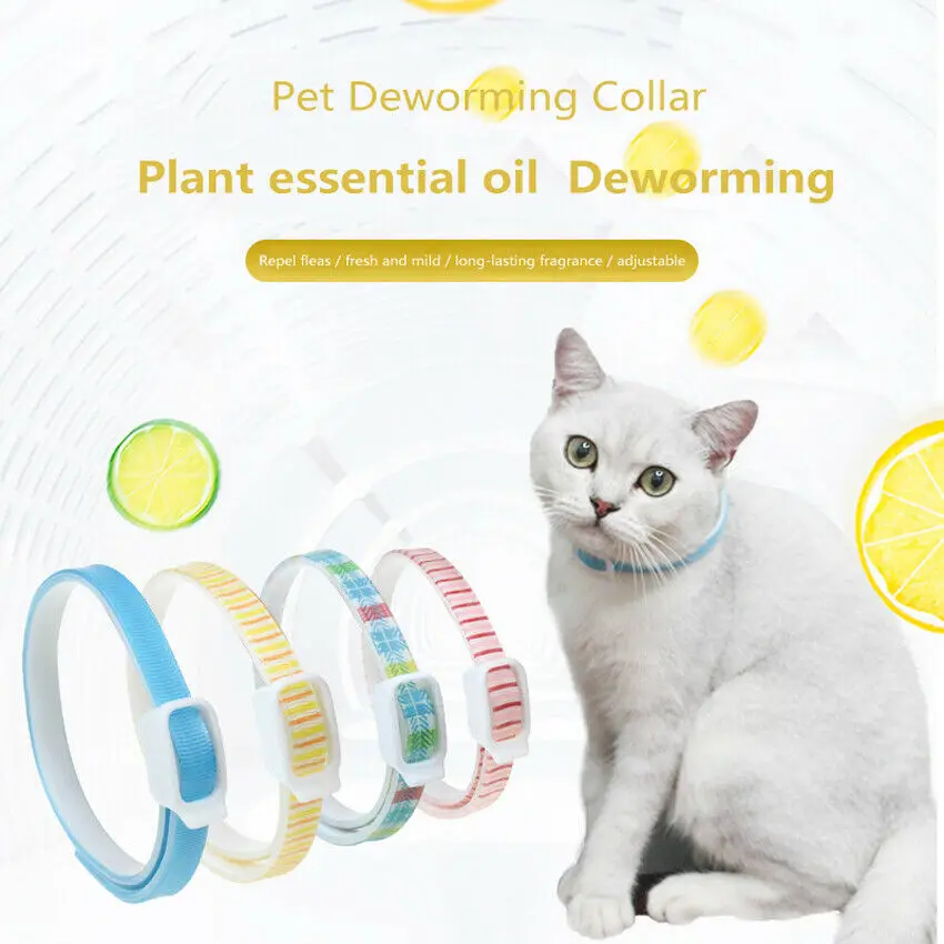 

Retractable Deworming Dog Cat Collar Pet Cat Flea Collar Puppies Dogs Lice Insect Repellent Circle Essential Oil