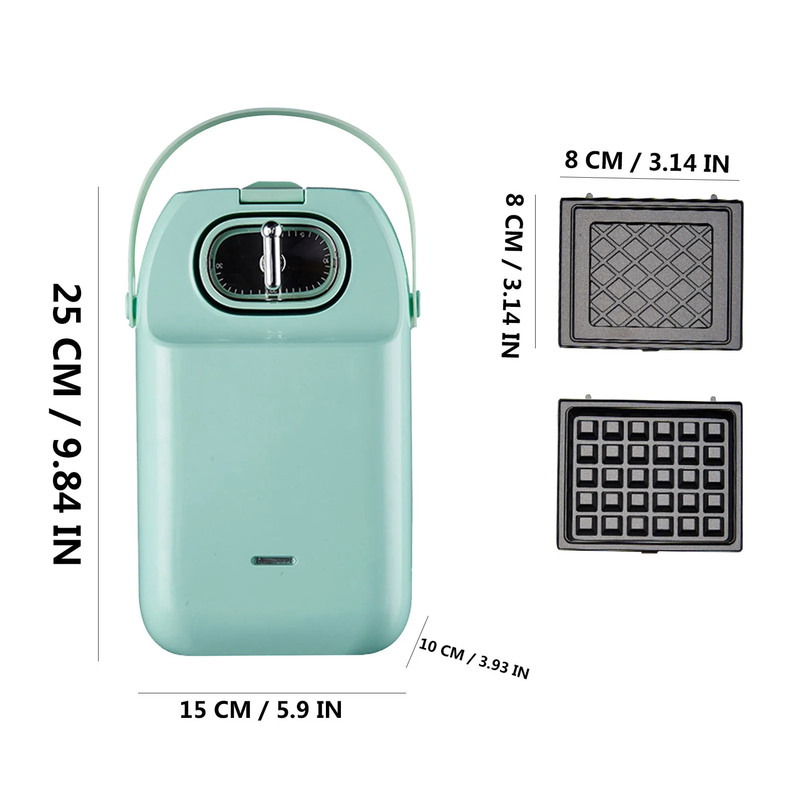 

Sandwich Maker Net Red Light Food Maker Breakfast Maker Clip Le Multi-fun Multi-Function Heating Toast Pressure Toaster