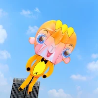 free shipping large 3D monkey soft kite surf outdoor flying wind sock kites children kite reel kite factory octopus kite bar