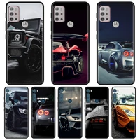 For MOTOROLA One Fusion Case for Moto G10 Plus Play Power One G20 G30 G40 G50 G60 Edge Phone Shell Sports Cars Male Men