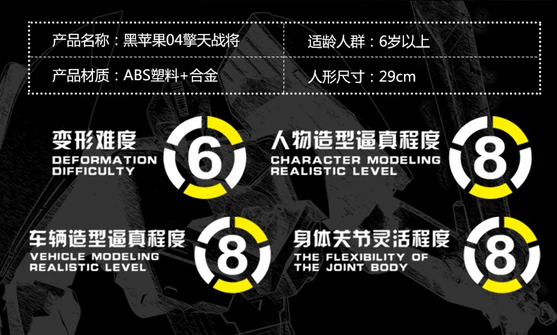 Weijiang W8606 трансформация шедевр MPM04 OP негабаритных литья под давлением версия фигурка робота предпродажа