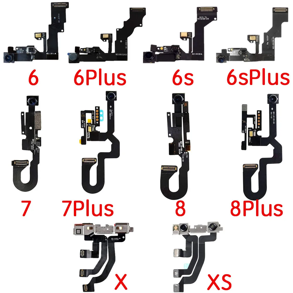 

Front Facing Camera Sensor Proximity Light Microphone Flex Cable For iPhone 6G 6Plus 6s 6sPlus 7 7Plus 8G 8 Plus X XS