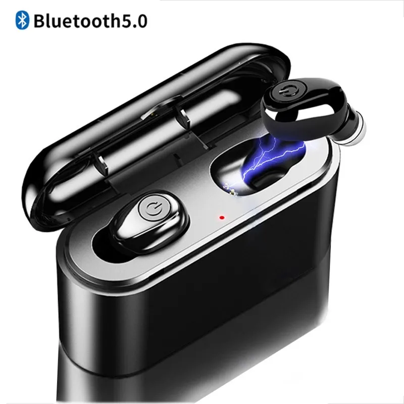 Wireless Earphones Bluetooth5.0 TWS HIFI Stereo Headphones Touch Control Sports Running Headset IPX7 Waterproof in-Ear Earbuds |