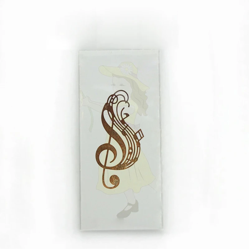 

Musical note knife die metal cutting die silver craft mold set handmade special gift stamp DIY scrapbook embossed template