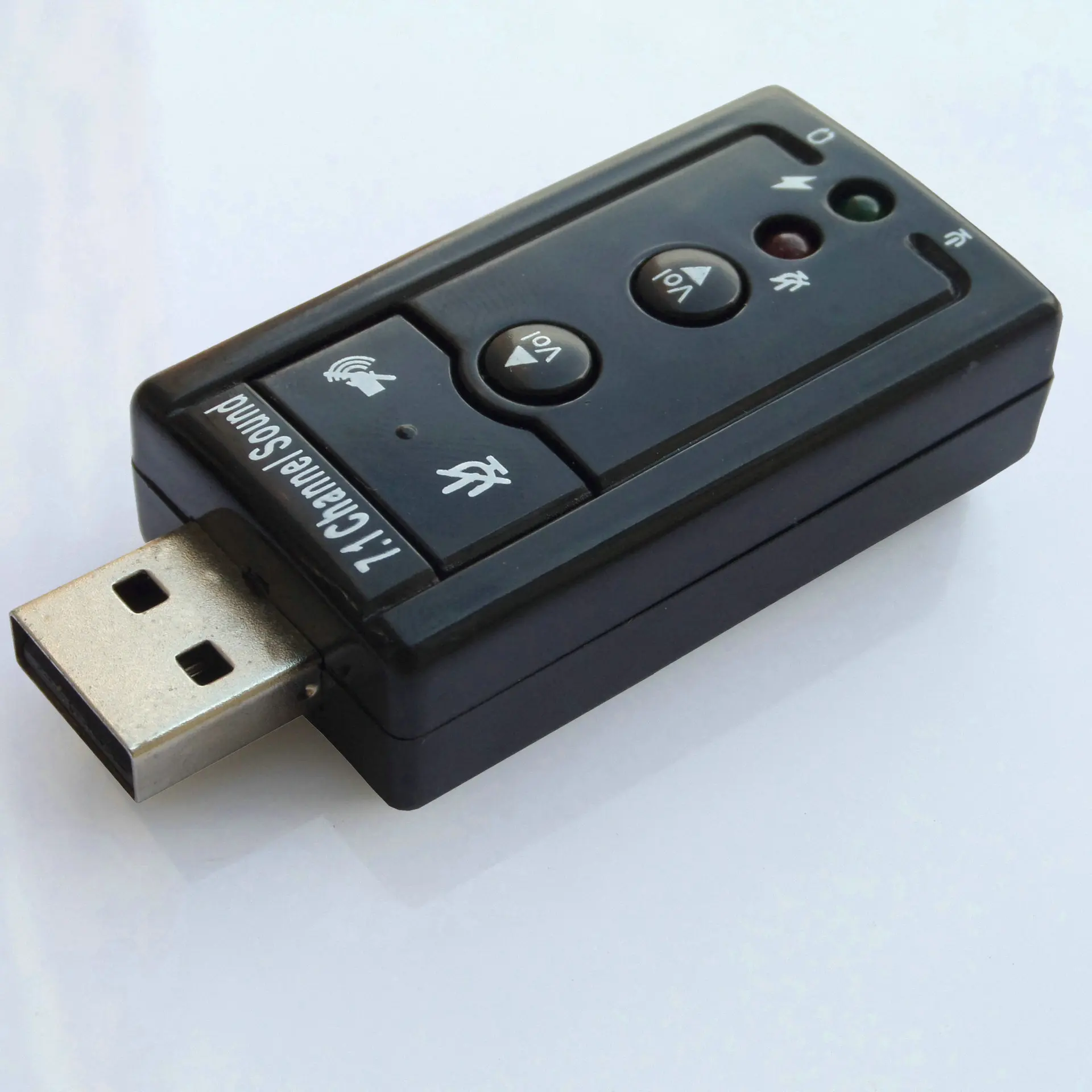 Мини-usb 2,0 3D Virtuelle 12 Мбит/с Внешний 7,1 канал аудио адаптер для карт сон карт сын аудио адаптер портативный мини-usb