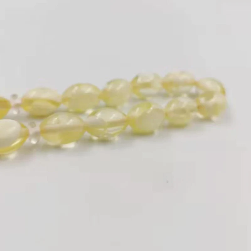 Белый Tasbih прозрачный смоляный хлопок кисточкой Четки мусульманские 33 бусины