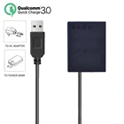 NP-W126 манекен Батарея Зарядное устройство Мощность банк USB кабель для ЖК-дисплея с подсветкой Fujifilm X-A3 X-E1 X-E2 X-E2S X-M1 X-Pro1 X-Pro2 X-T1 X-T10 Камера