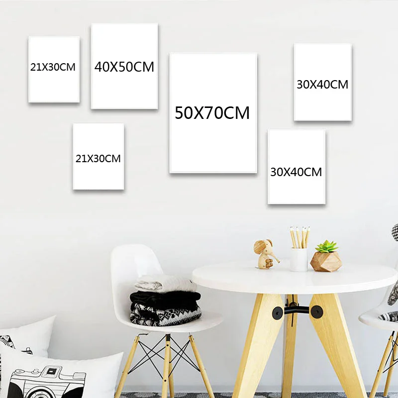 Зебра Бегемот, жираф, Лев, крокодил Детская Wall Art Холст Картины Nordic Плакаты и принты настенные картины для детской комнаты настенный Декор