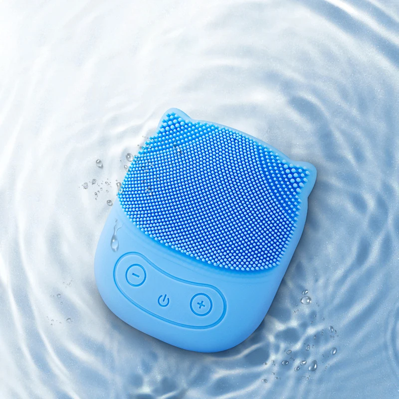 Креативный силиконовый инструмент для чистки лица электрический мытья