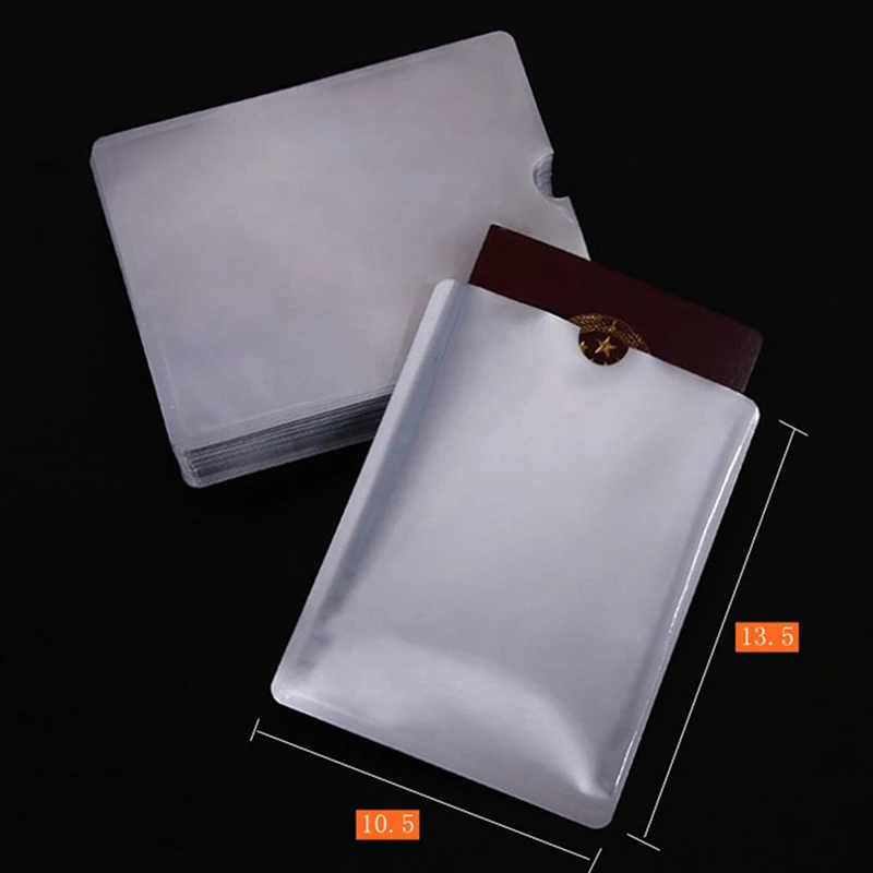 1/10/100 шт. алюминиевый чехол для кредитных карт|Держатели карт и пропусков| |