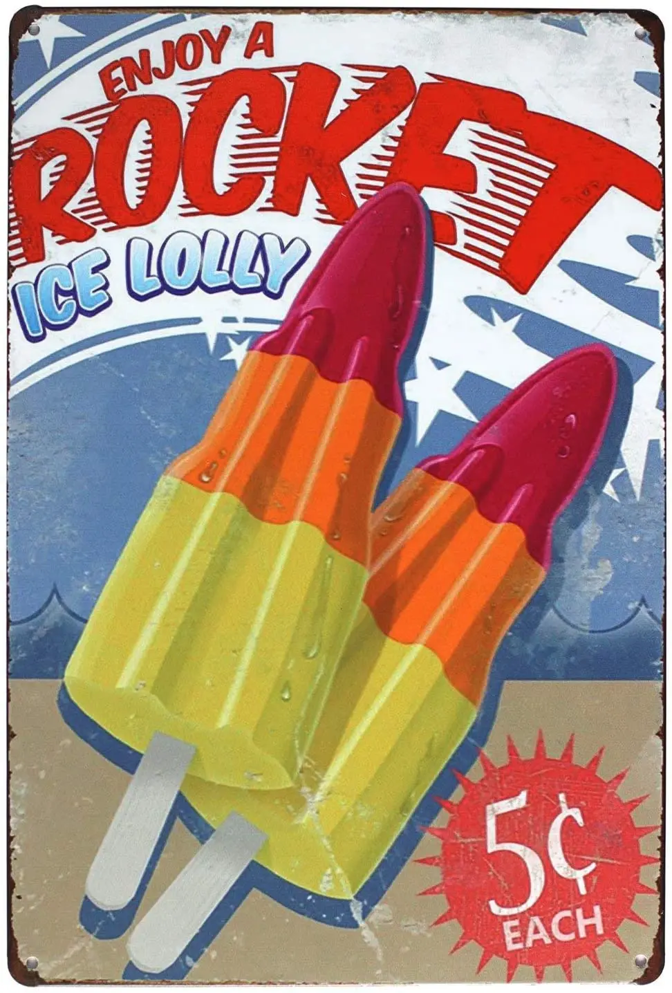 Body fuel rocket ice lolly