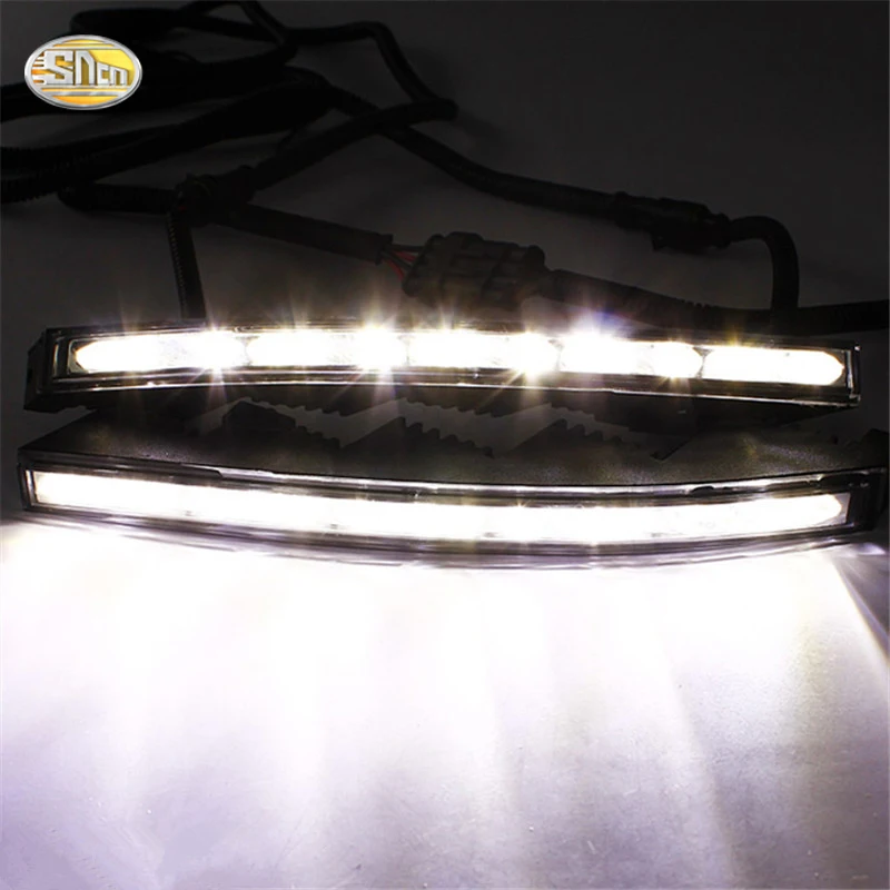 

SNCN LED Daytime Running Light for Toyota Land Cruiser LC200 FJ200 Fog lamp Driving light Euro E4 Marked