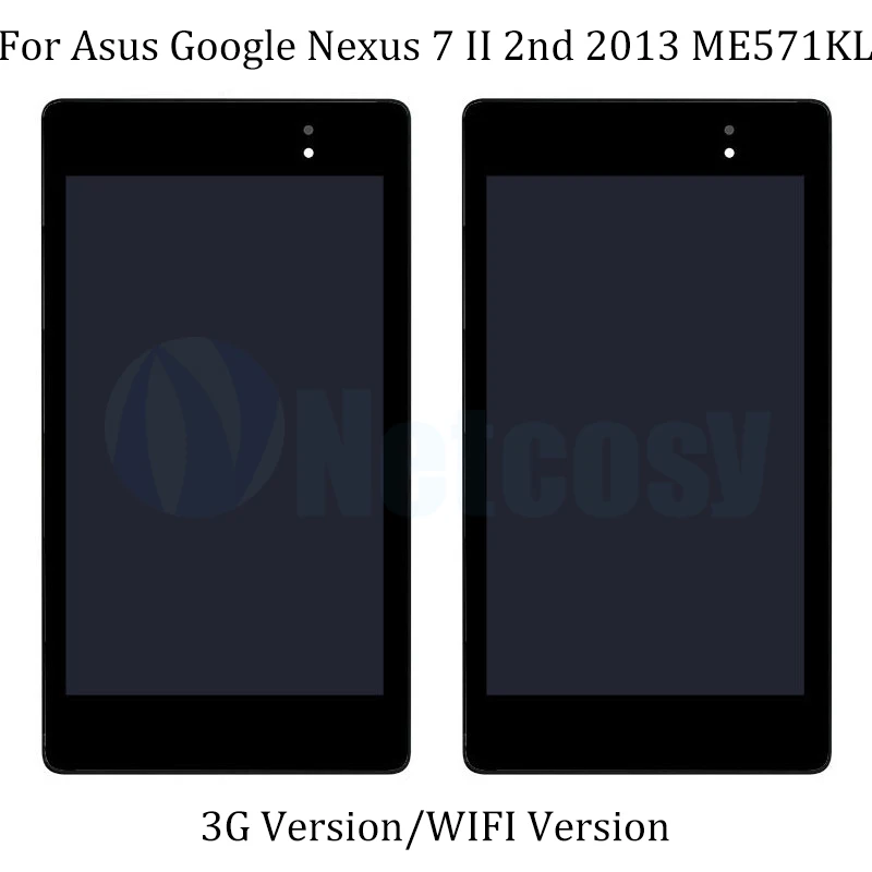 ЖК-дисплей для ASUS дигитайзер сенсорного экрана в сборе Asus Google Nexus 7 II 2nd 2013 ME571KL 3G Wi-Fi