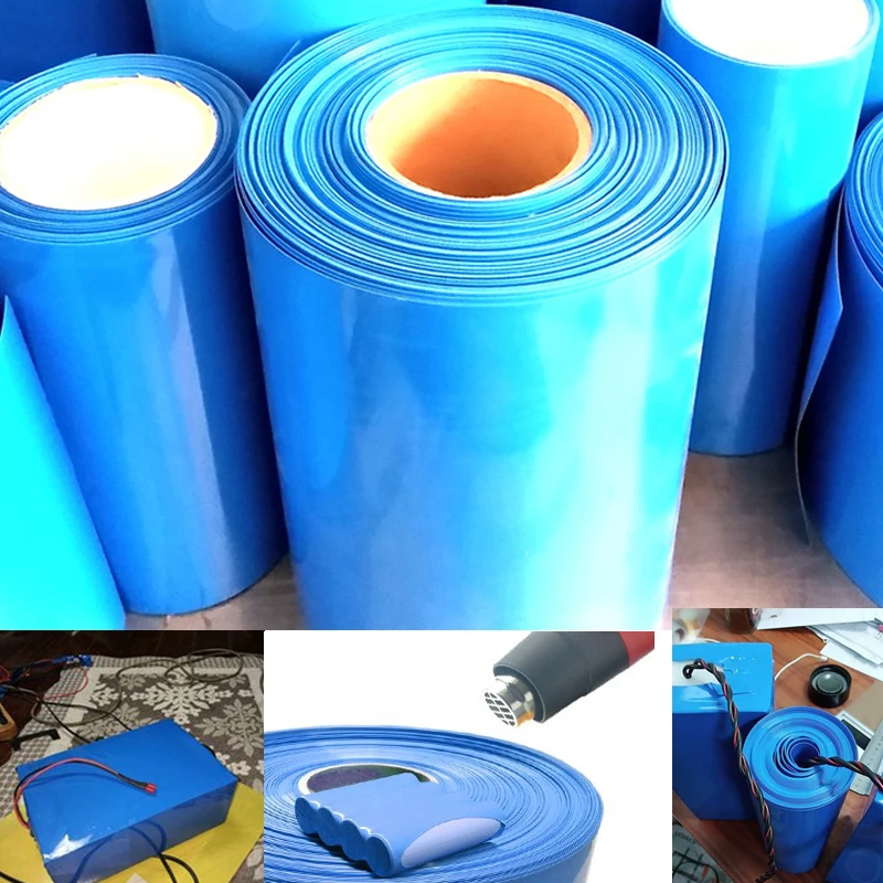 PVC Heat Shrink Tube 18650 Lithium Battery Film Pack Tubing Li-ion Wrap Cover Shrinkable Tape Sleeves Skin Insulation Kit | Источники