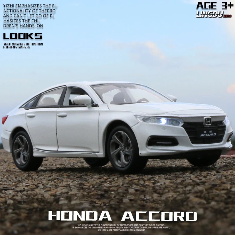 

1:32 Honda Accord Alloy Model Car Toy Diecasts Metal Casting Sound and Light Car Toys For Children Vehicle