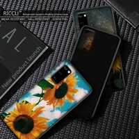 sunflower beautiful phone case for samsung s20 21 plus ultra s6 s7 edge s8 s9 plus s10 5g lite 2020 s10e phone covers