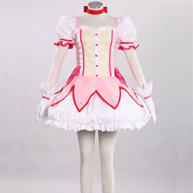 

Женский магический костюм для косплея Puella Magi Madoka Magica, костюм Канаме и Лолиты + подъюбник, костюмы на Хэллоуин