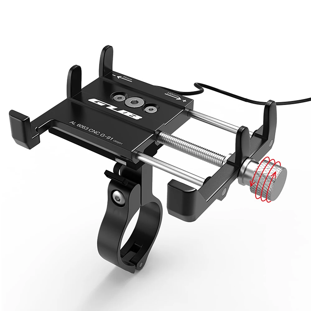 Регулируемое крепление для телефона на руль велосипеда мотоцикла с силиконовым