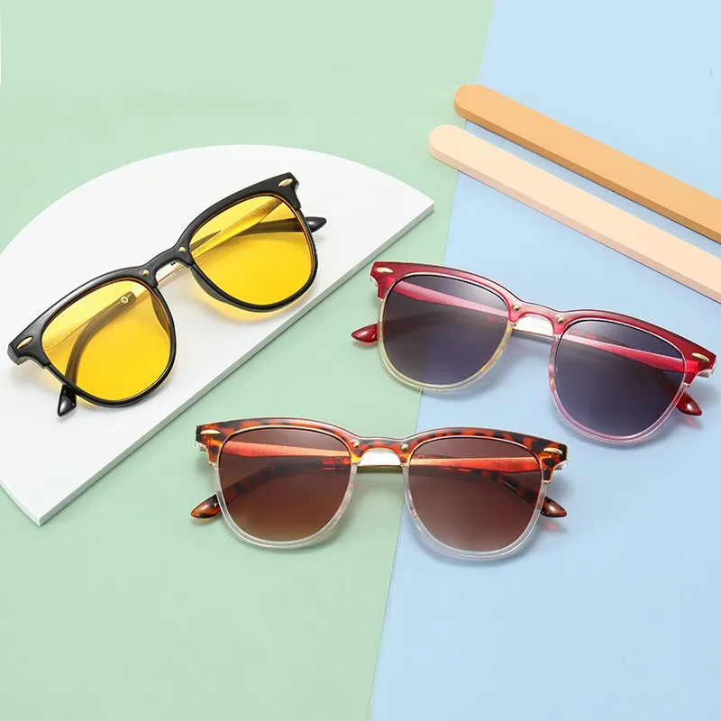 

MYT_0471 Fashion Square Frame New Children's Sunglasses UV400 Protection Baby Sun Glasses Kids Oculos Eyeglasses Boys And Girls