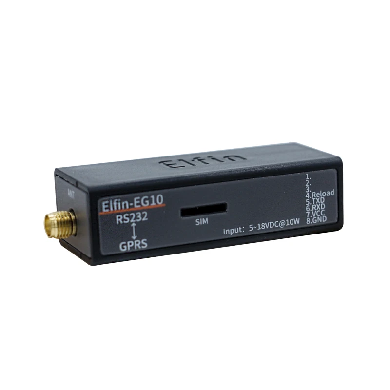 Маленький Elfin EG10 устройство последовательного порта подключается к сети Modbus TPC IP