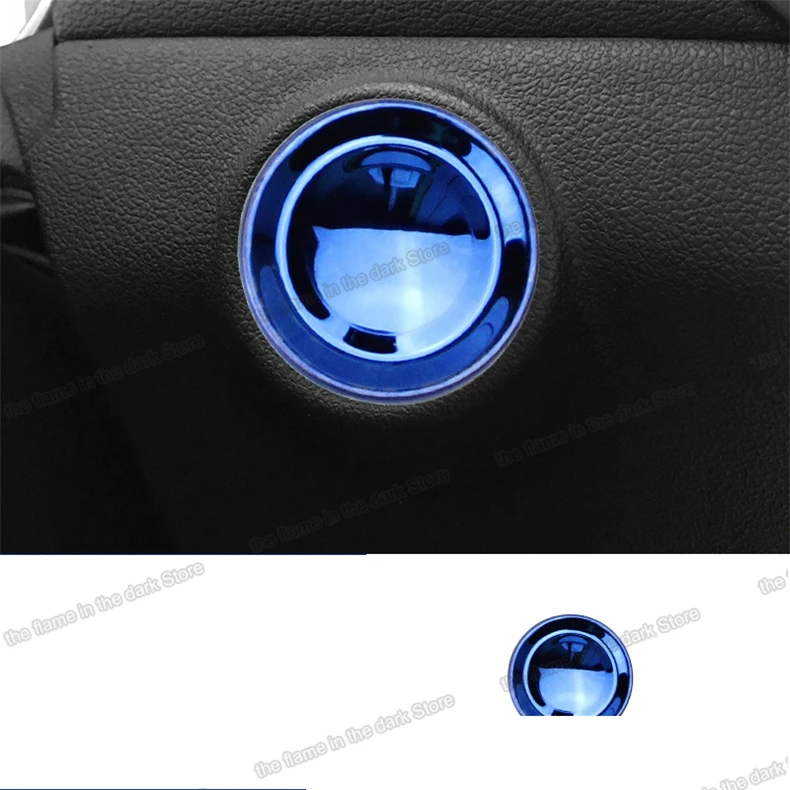 Lsrtw2017 нержавеющая сталь автомобиль нажатием одной кнопки Пуск крышка планки для