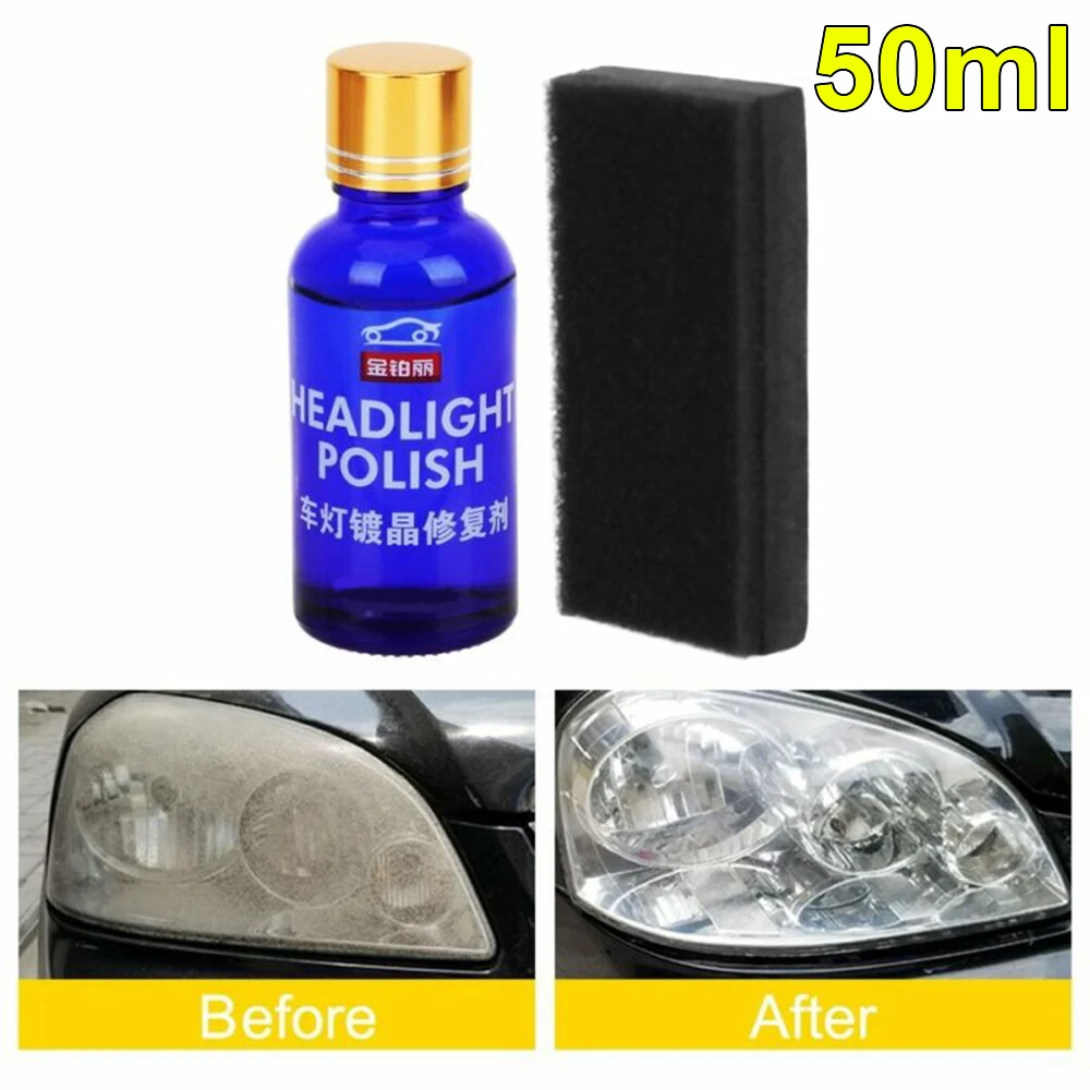 50 мл автомобильных фар и Починки Авто H5 аппликатор спонж окисления Полировка