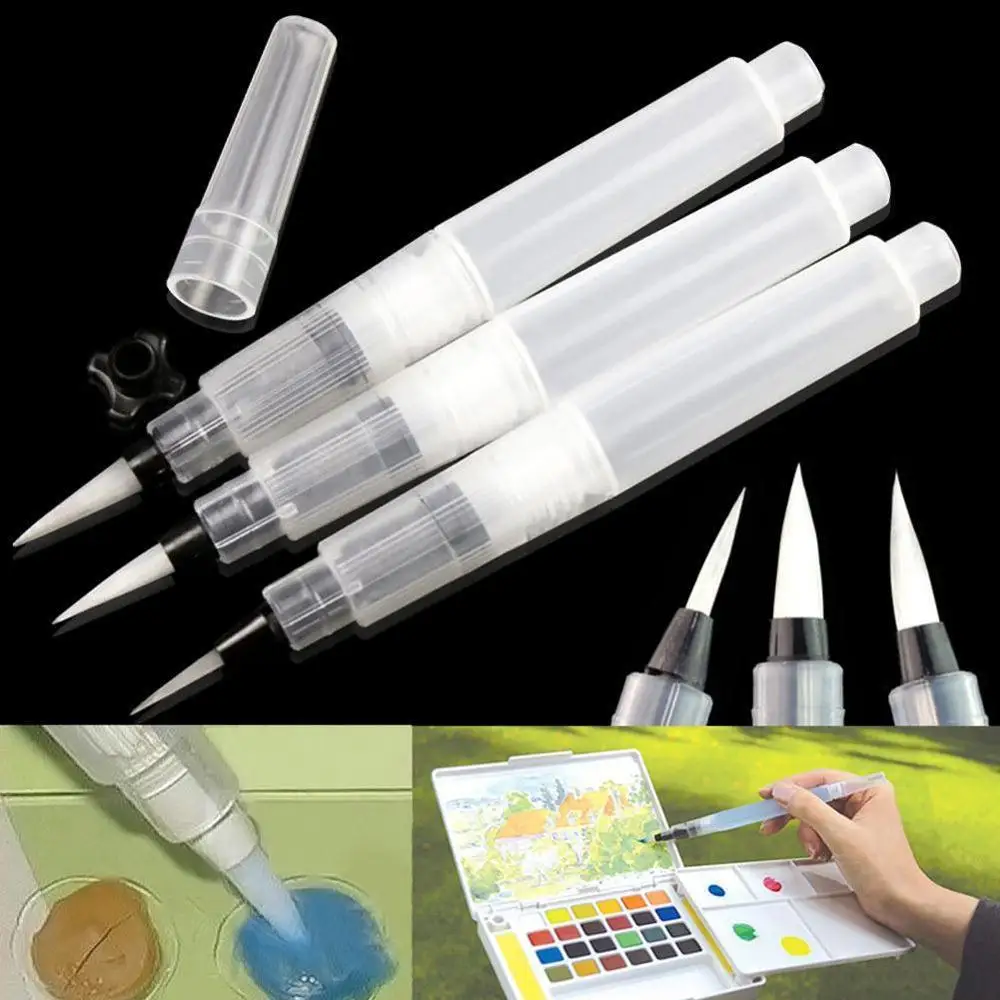 1 шт. ручка для рисования чернилами водяная кисть Акварельная каллиграфия набор