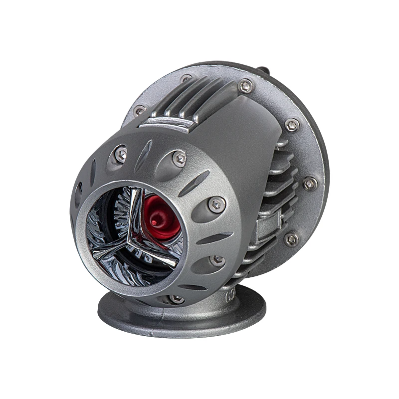 Черный и серебристый Универсальный выпускной клапан 25 мм BOV SUPER SQV4 IV с