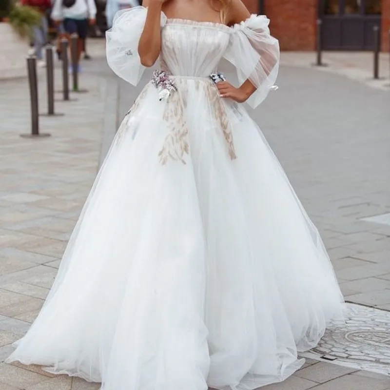 

Богемные свадебные платья в стиле бохо 2020 женские свадебные платья