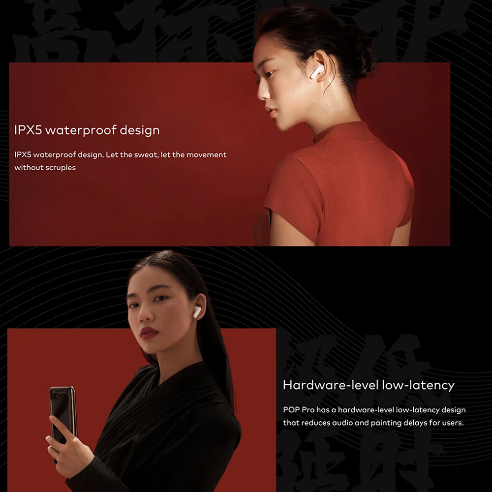 TWS-наушники Meizu POP Pro с поддержкой Bluetooth и сенсорным управлением | Электроника