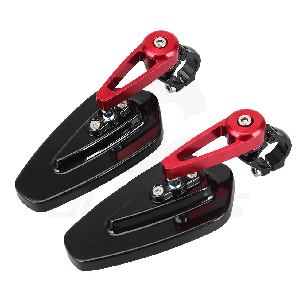 

OUMURS Motorcycle Rearview Mirror CNC 7/8" Bar End Side View Mirrors Universal for Honda Kawasaki Suzuki Yamaha Harley Scooter