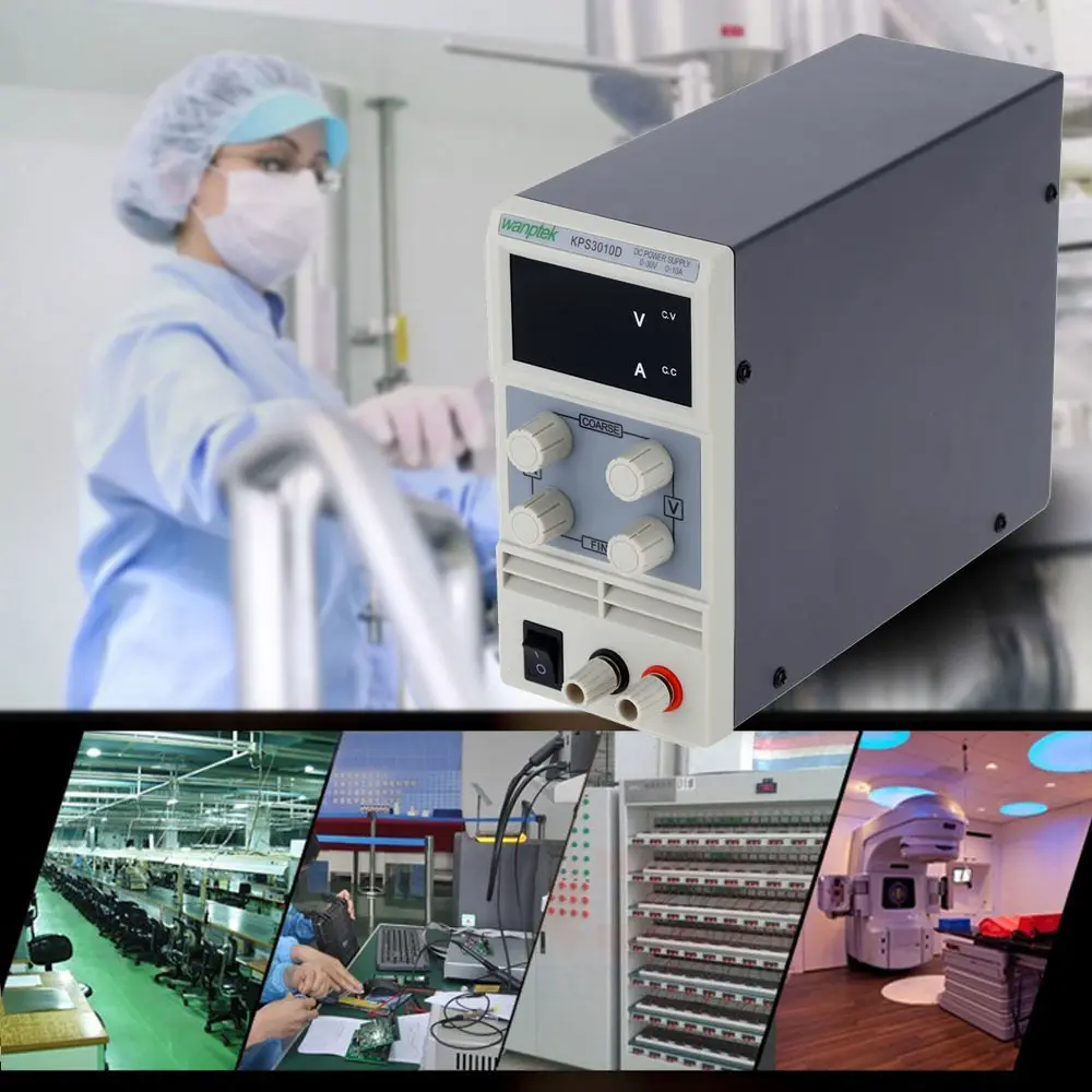 Мини Регулируемый DC Питание Профессиональный Переключение 3 знака после запятой