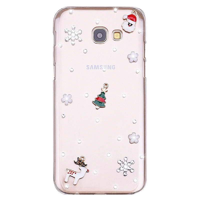 Bling Diamond Crystal Cases For Samsung Galaxy A7 A3 J5 J7 A5 2017 J6 J4 PLUS J2 PRO 2018 Grand prime pro G530 Soft phone cover |