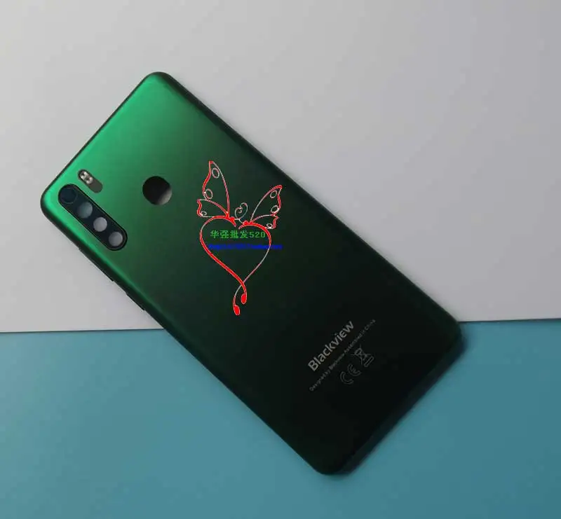 Задняя крышка для blackview A80 pro стеклянная корпуса задняя рамка корпус с креплением