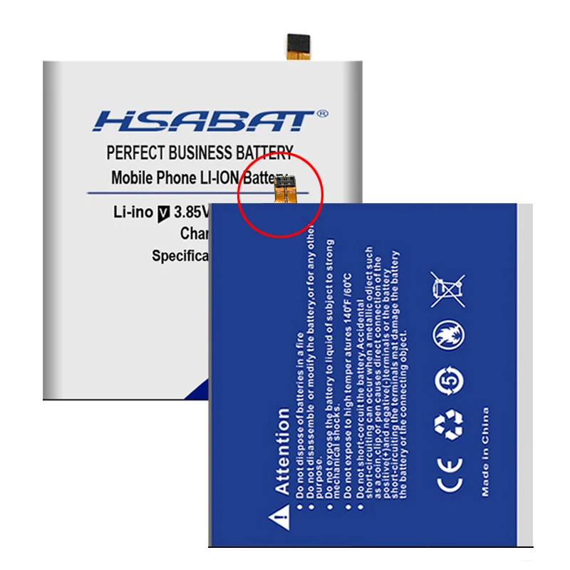 Аккумулятор HSABAT 3800 мАч для аккумуляторов BLUBOO S1|Аккумуляторы мобильных телефонов|