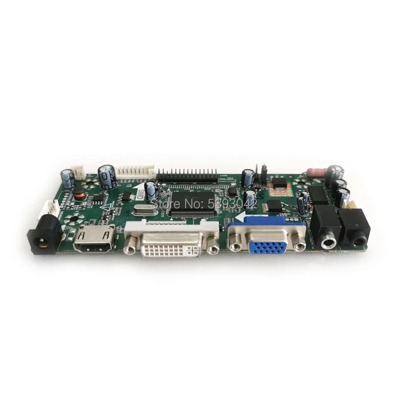 For LG LP154WX4 panelVGA+DVI 1Pcs CCFL Inverter 15.4&quot LVDS 30-Pin cable 1280*800 M.NT68676 LCD display controller card kit | Компьютеры