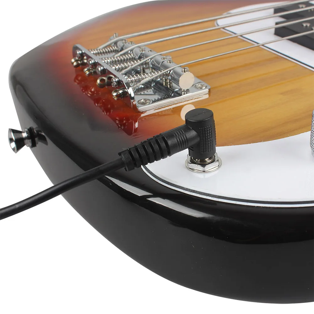 21 лад 4-струнный электрический бас Гитара Закат цветная бас-гитара из липы