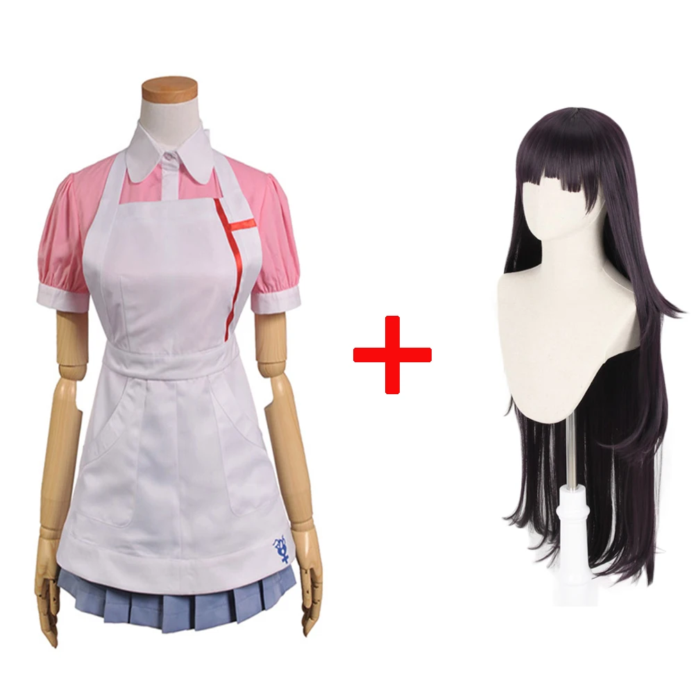 Аниме данганронпа 2 мицукан Мики платье Микан цумики Косплей Хэллоуин