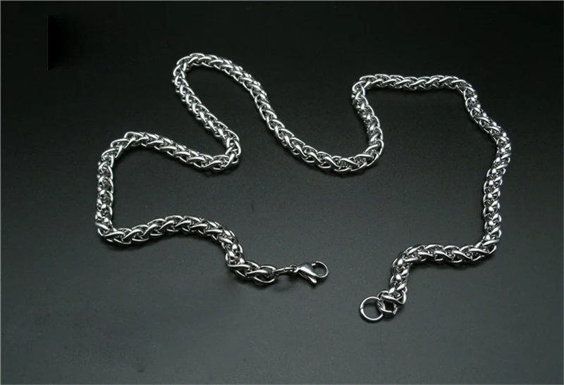 1 шт. длинная цепочка из нержавеющей стали Мужская на талию подвесная кошелек