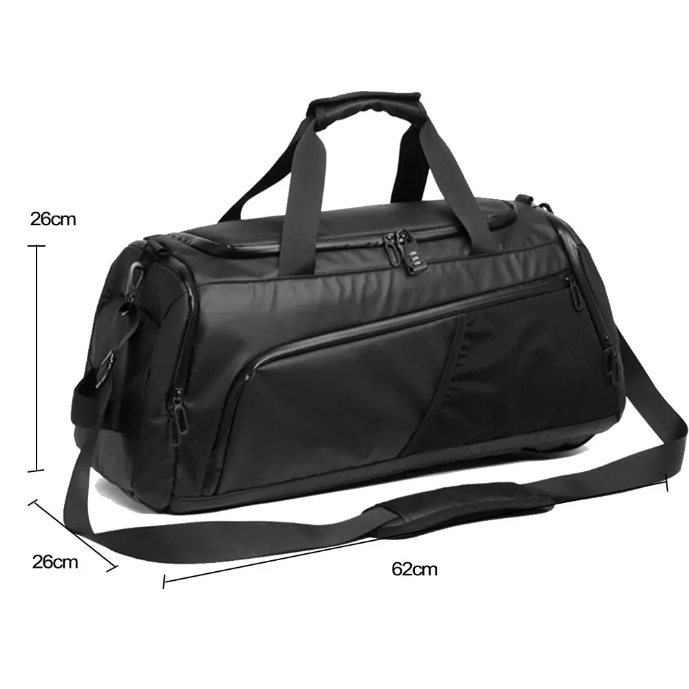 Gym Bag Large Travel Training Fitness Workout Sports Backpack Waterproof Dry Wet Separation Shoulder Laptop Bags  X175A