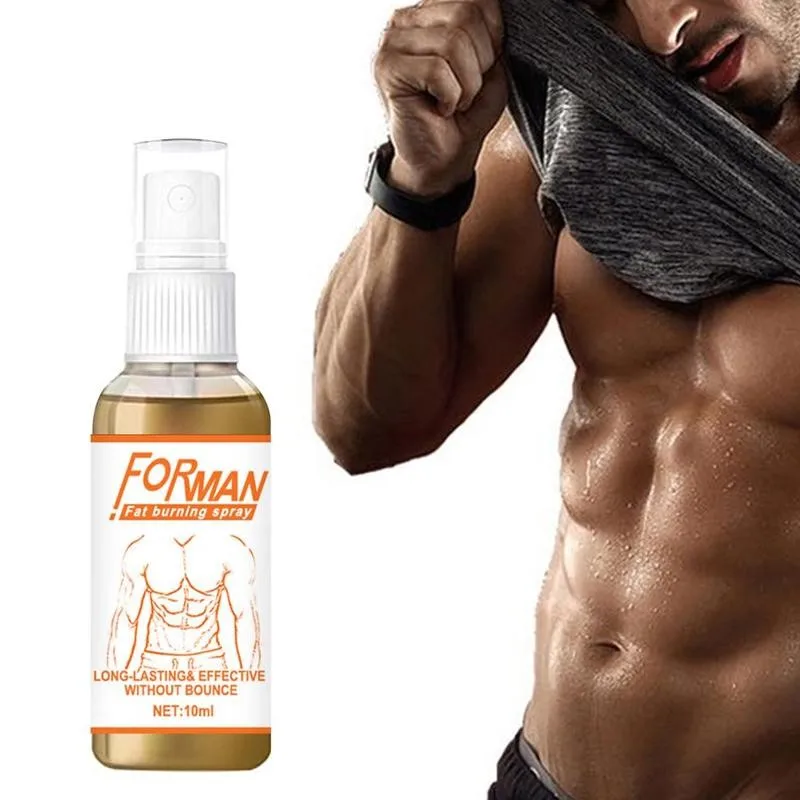 Спрей для мышц живота жидкое масло фитнеса мощный антицеллюлитный спрей