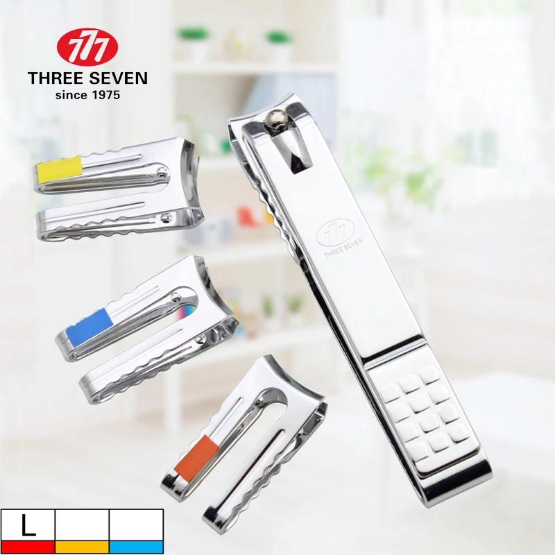 

Сменные кусачки для ногтей THREE SEVEN/777, триммеры, H-carbon Steel, маникюр, уход, профессиональный педикюрный инструмент для ногтей, серия домашнего ух...